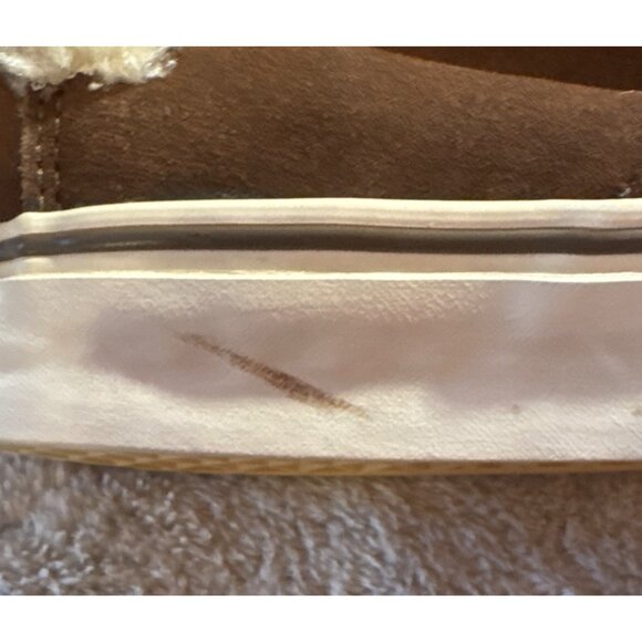 Vans Dasan Sneaker Boots Women’s Size 7 Brown Suede Fur Lined Tall Skull Button - Picture 14 of 14